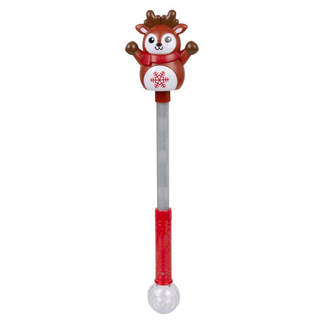 Light-Up Reindeer Magic Ball Wand