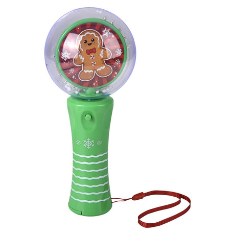 Light-Up Gingerbread Magic Ball Wand