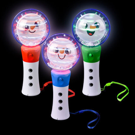 Light-Up Snowman Magic Ball Wand (1 PC)