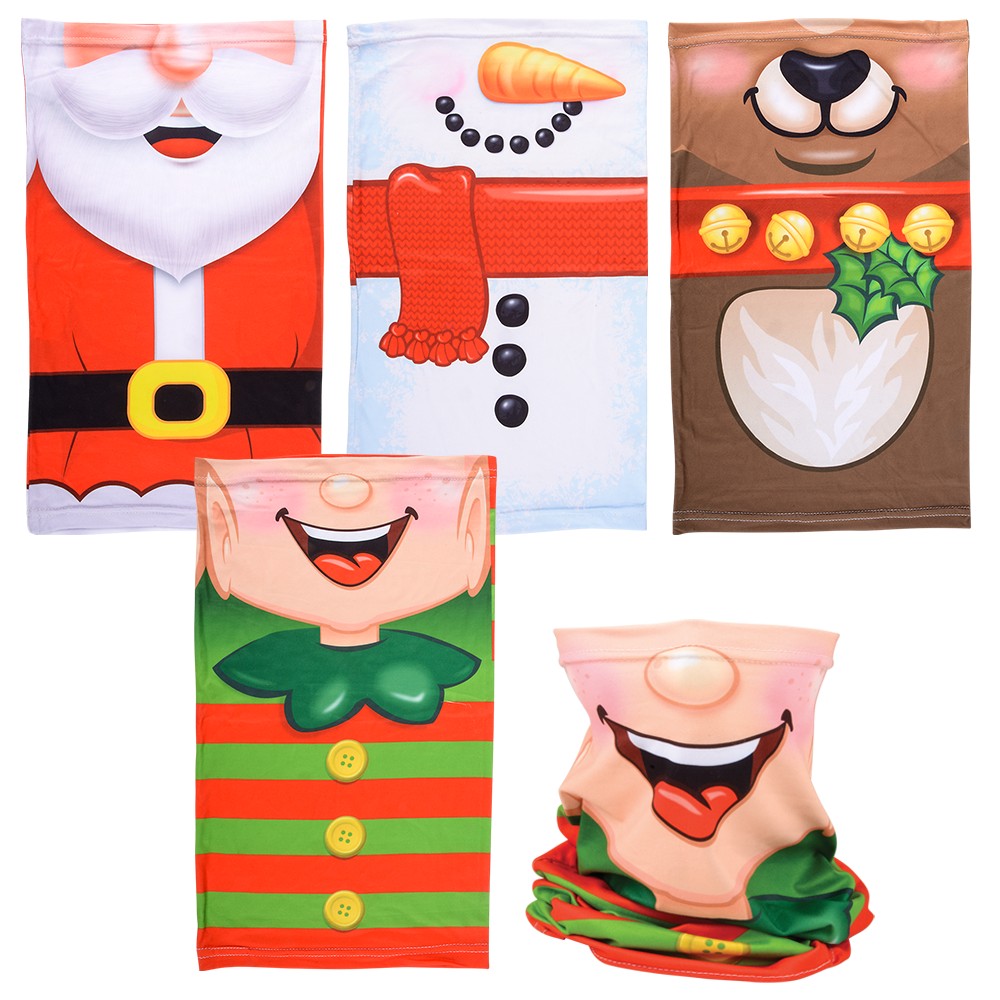 Christmas Neck Gaiter Assortment (1 DZ)
