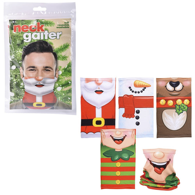 Christmas Neck Gaiter Assortment (1 DZ)