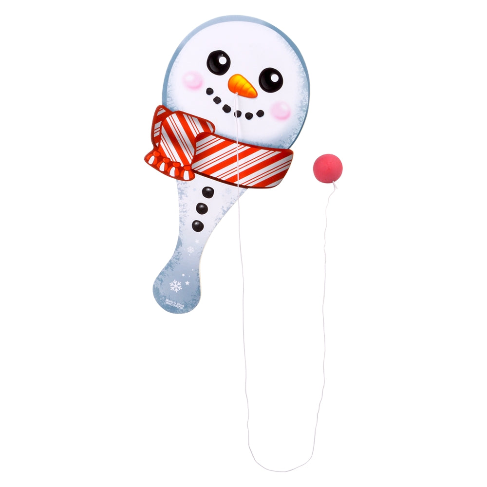 Snowman Paddle Ball 10" (1 DZ)