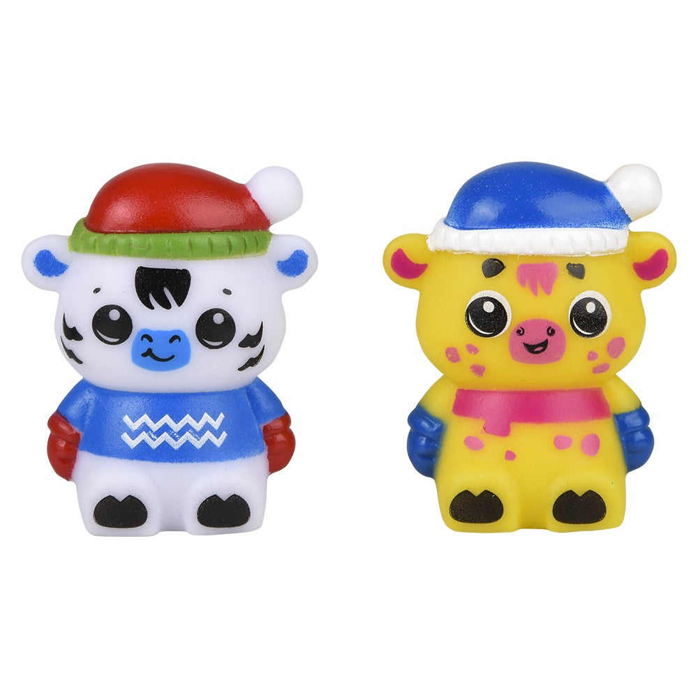 Winter Rubber Animals (36 Pc Poly Bag)