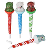 Snowman Squeezy Pens (12 PC Display)