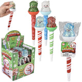 Snowman Squeezy Pens (12 PC Display)