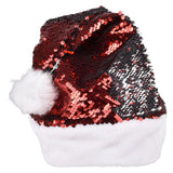 Flip Sequin Santa Hat 16"