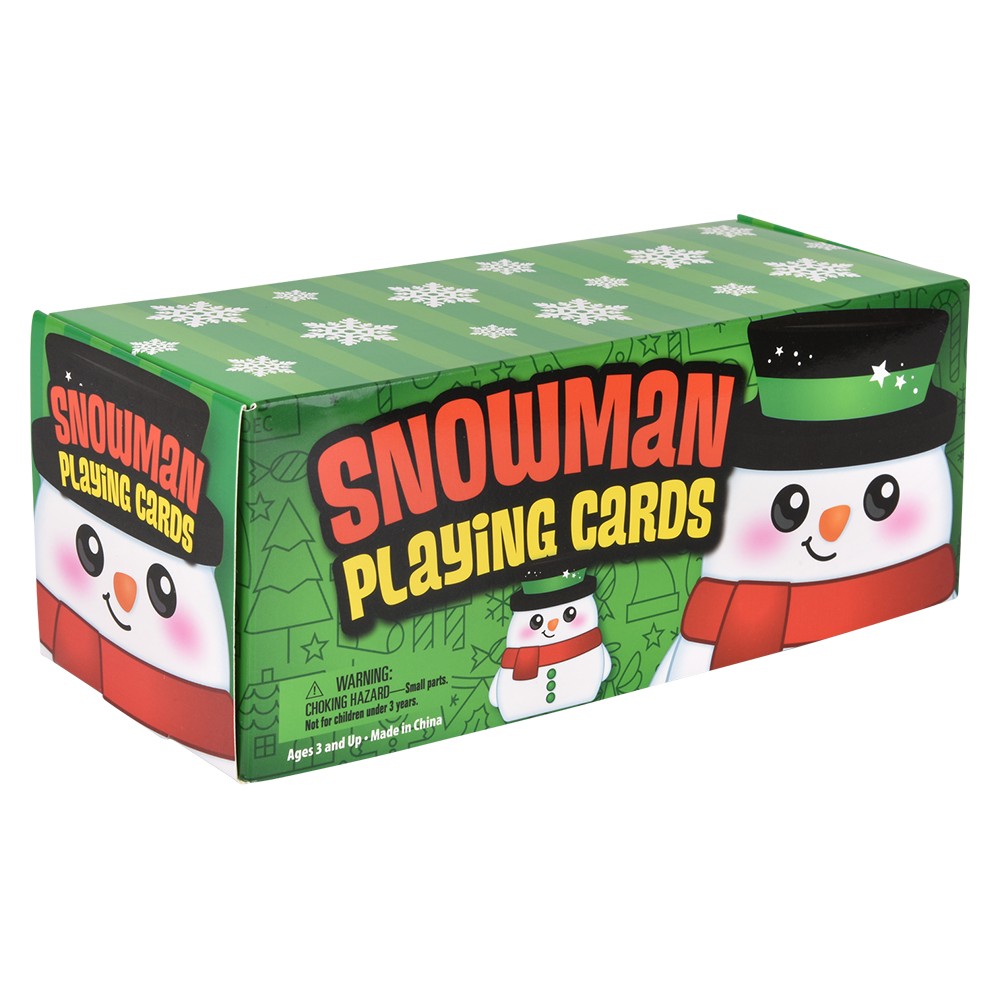 Snowman Playing Cards (12 DSP)