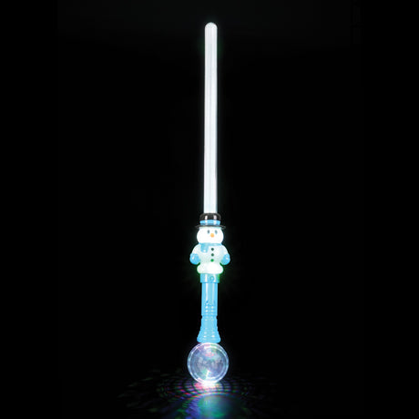 Light-Up Magic Ball Sword Snowman (1 PC)
