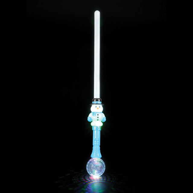 Light-Up Magic Ball Sword Snowman (1 PC)