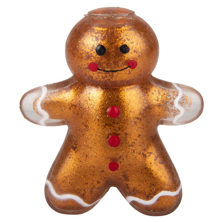 Squish Sticky Gingerbread Man (12 Pc Display)
