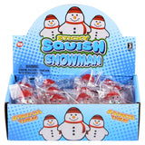 Squish Sticky Snowman (12 PC Display)