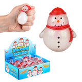 Squish Sticky Snowman (12 PC Display)
