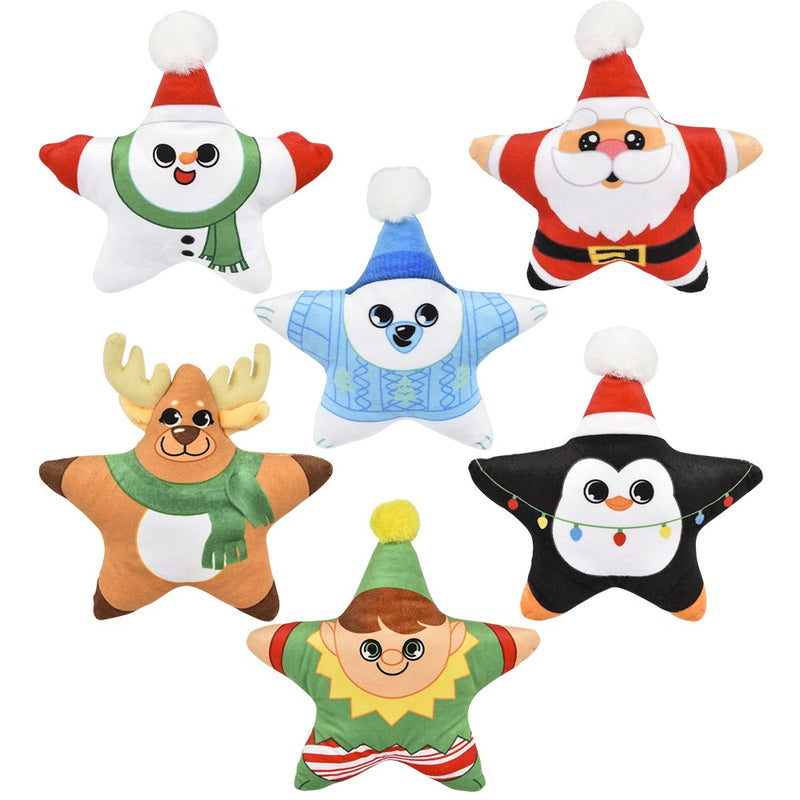 Christmas Star Plush Assortment (1 PC)
