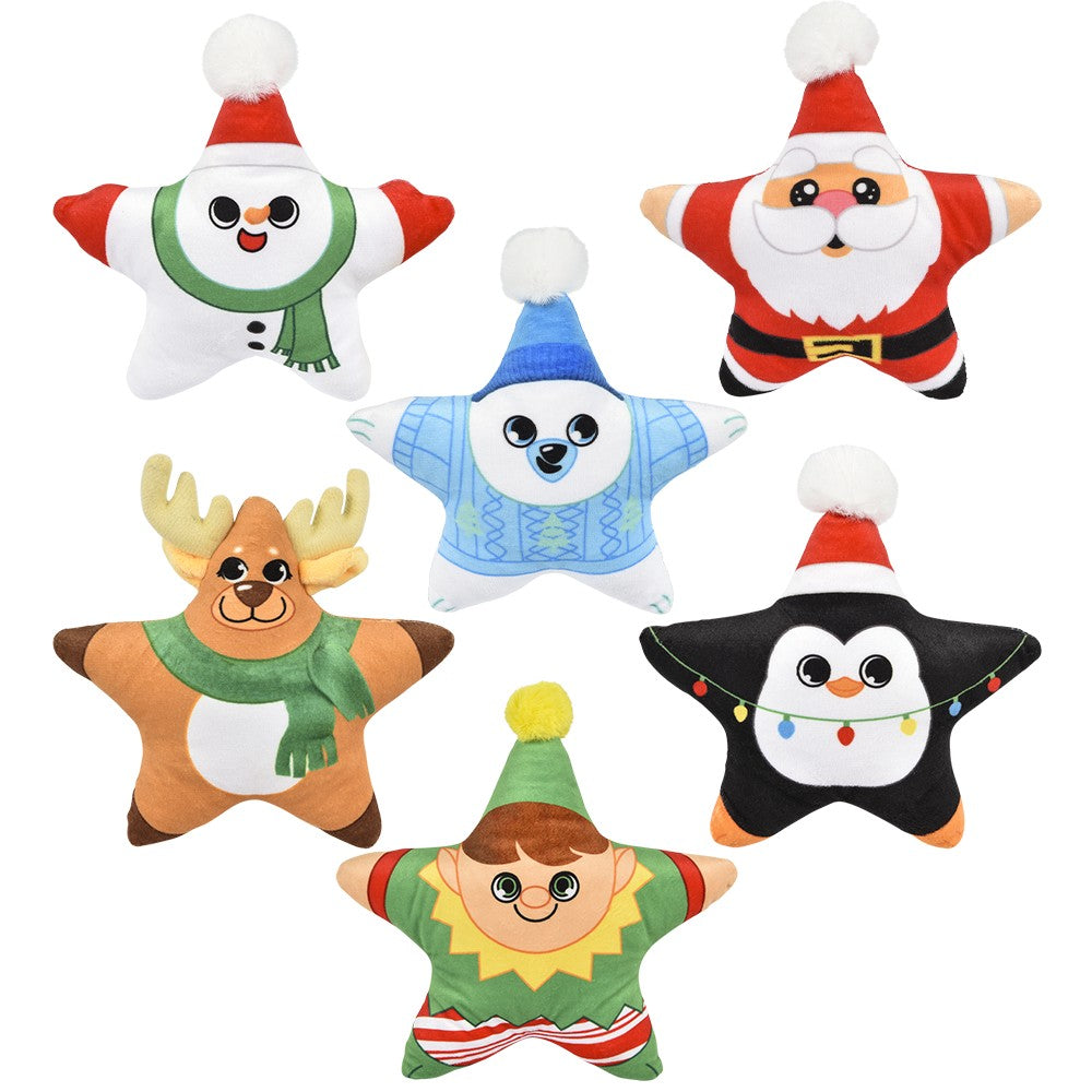 Christmas Star Plush Assortment (1 PC)
