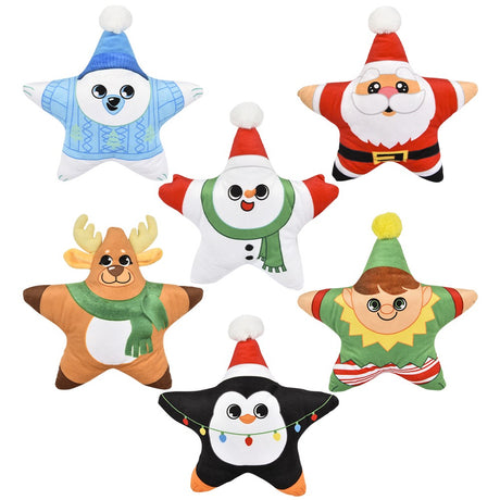 Christmas Star Plush Assortment (1 PC)