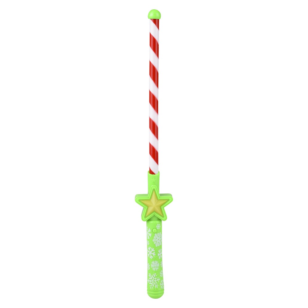 Light-Up Christmas Theme Wand 16"