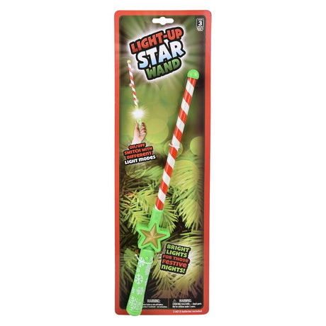 Light-Up Christmas Theme Wand 16"