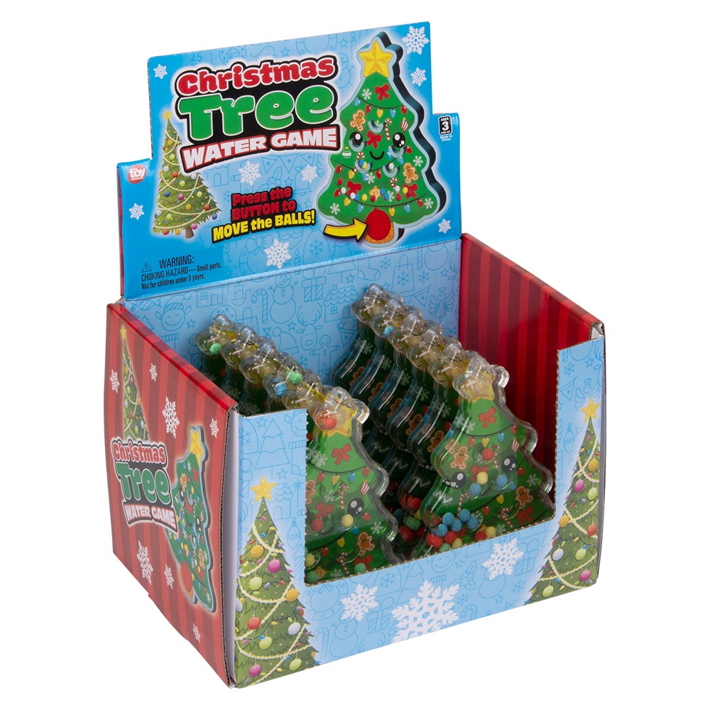 Christmas Tree Water Game (12 Pc Display)