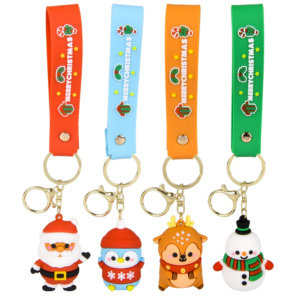 Christmas Wristlet Clip Ons (12 Pc Display)