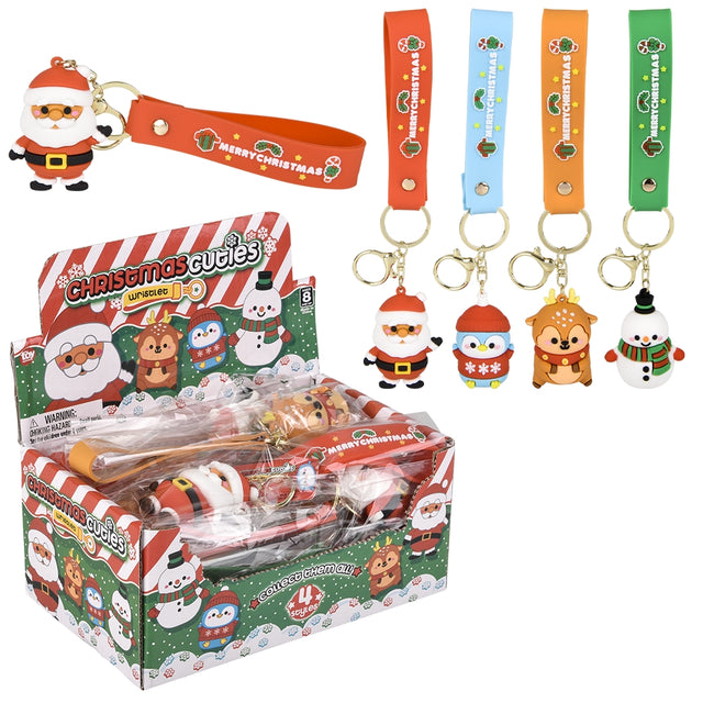 Christmas Wristlet Clip Ons (12 Pc Display)