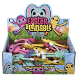 Easter Bendable Figures 4.5" (24 Pc Display)