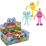 Easter Bendable Figures 4.5" (24 Pc Display)