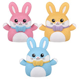 Easter Bunny Stretchy Hand Puppet 6" (12 PC Display)