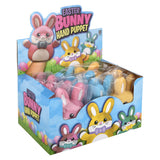 Easter Bunny Stretchy Hand Puppet 6" (12 PC Display)