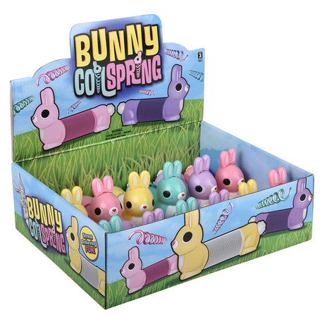 Easter Bunny Fidget Spring (12 Pc Display)
