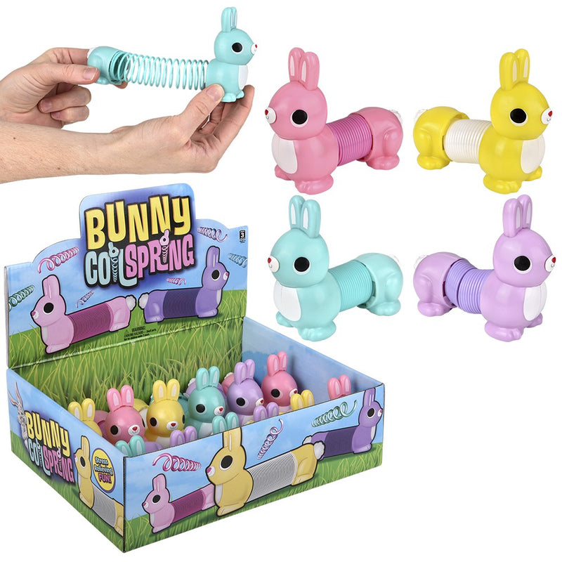 Easter Bunny Fidget Spring (12 Pc Display)