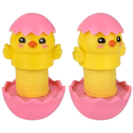 Easter Chick Fidget Spring 4.7" (12 Pc Display)