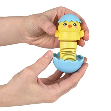 Easter Chick Fidget Spring 4.7" (12 Pc Display)