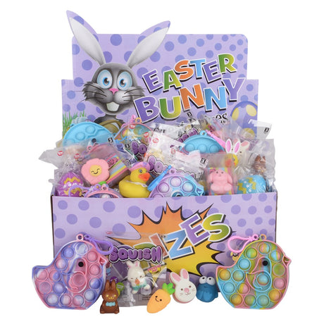 Easter Treasure Chest Toy Assortment (100 Pc Box)