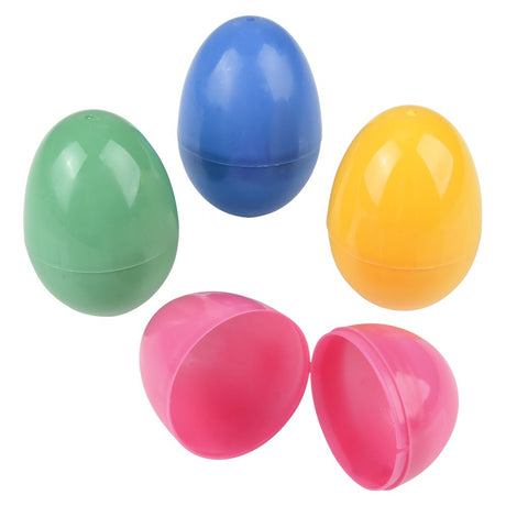 Hinged Plastic Easter Eggs (100 Pc)