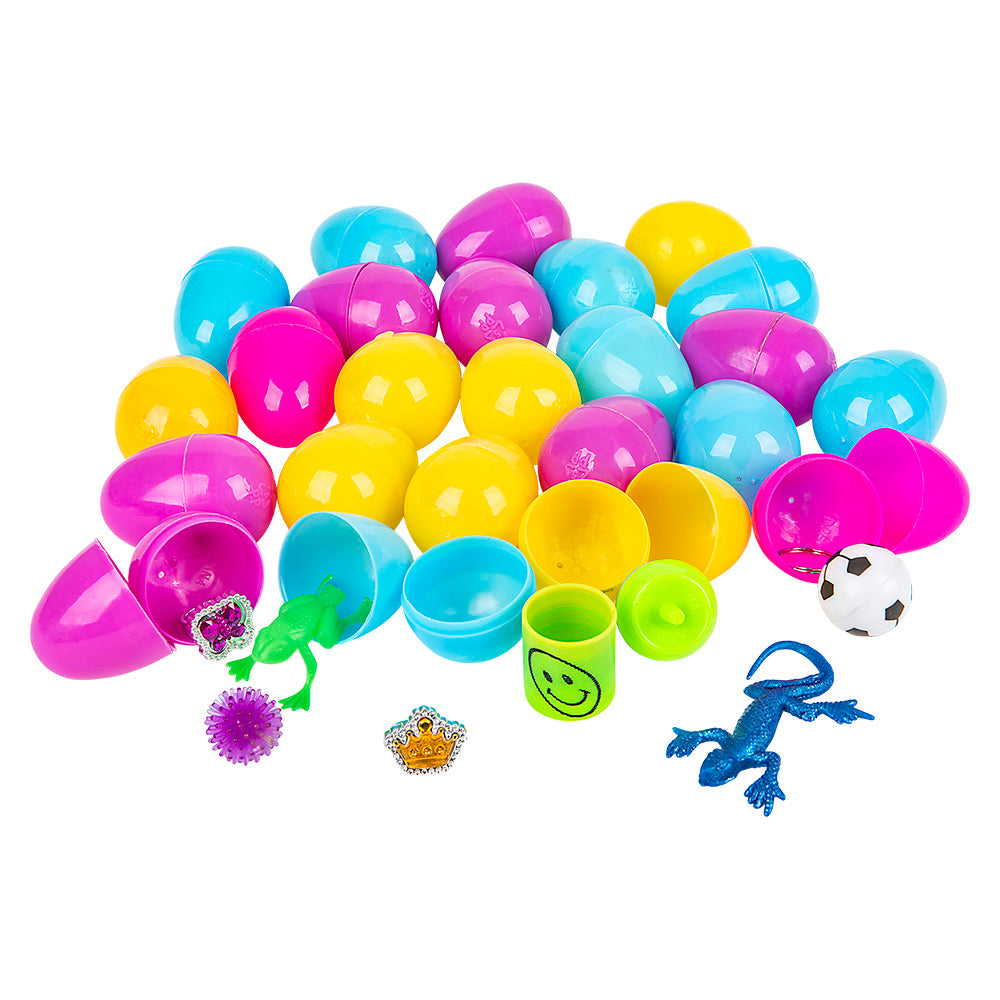 Toy Filled Easter Eggs (24 Pack)