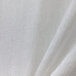 Zeek Fabric Sheer - Metallic Zig Zag Embroidered Sheer Fabric, White, Ivory, Silver, 118" Width (1 Yard)