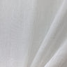 Zeek Fabric Sheer - Metallic Zig Zag Embroidered Sheer Fabric, White, Ivory, Silver, 118" Width (1 Yard)
