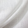 Zeil Fabric Polyester Fabric - Solid Metallic Thread Sheer, 110" Width (1 Yard)