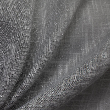 Zeil Fabric Polyester Fabric - Solid Metallic Thread Sheer, 110" Width (1 Yard)