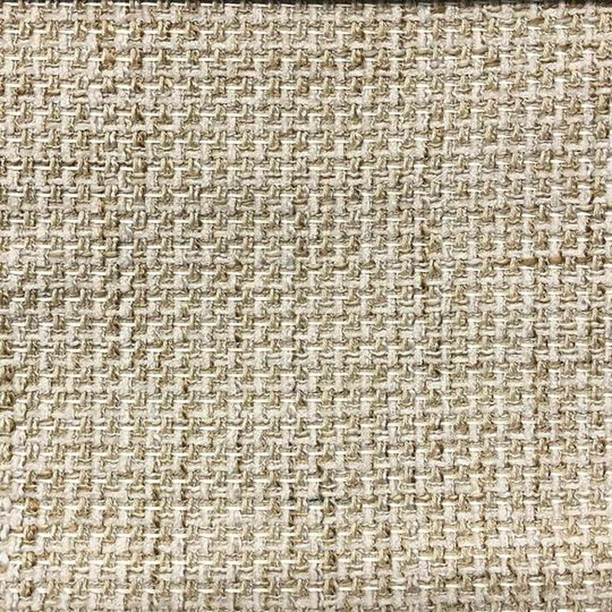 Zella Basket Woven Linen Look Polyester Viscose Acrylic Fabric - Multi Color Textured Basket Weave, 55" Width (1 Yard)