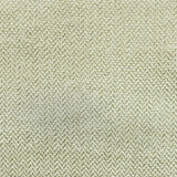 Zena Zigzag Chevron Chenille Chenille Fabric - Beige, Gray, Denim, Stone, Ecru, Mustard, Ebony, 56" Width (1 Yard)