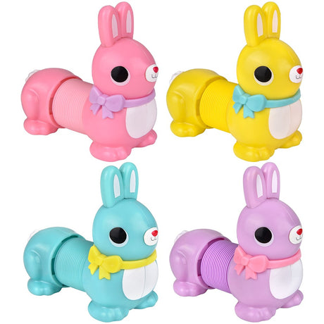 Easter Bunny Fidget Pop Tube 7" (12 Pc Display)
