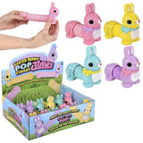 Easter Bunny Fidget Pop Tube 7" (12 Pc Display)