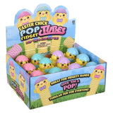 Easter Chick Fidget Pop Tube 7" (12 Pc Display)