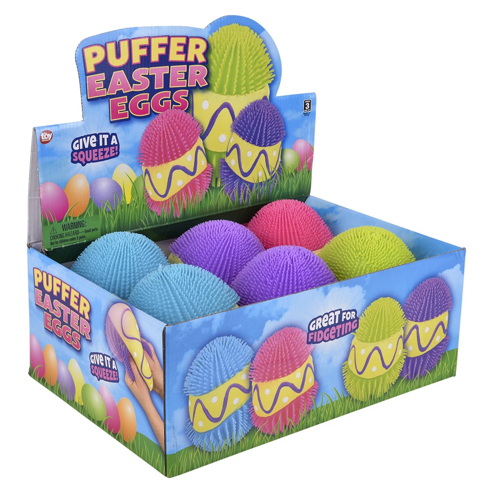 Puffer Easter Egg (6 PC Display)