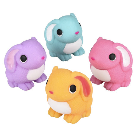 Easter Bunny Squish And Stretch Fidget Toy (12 Pc Display)