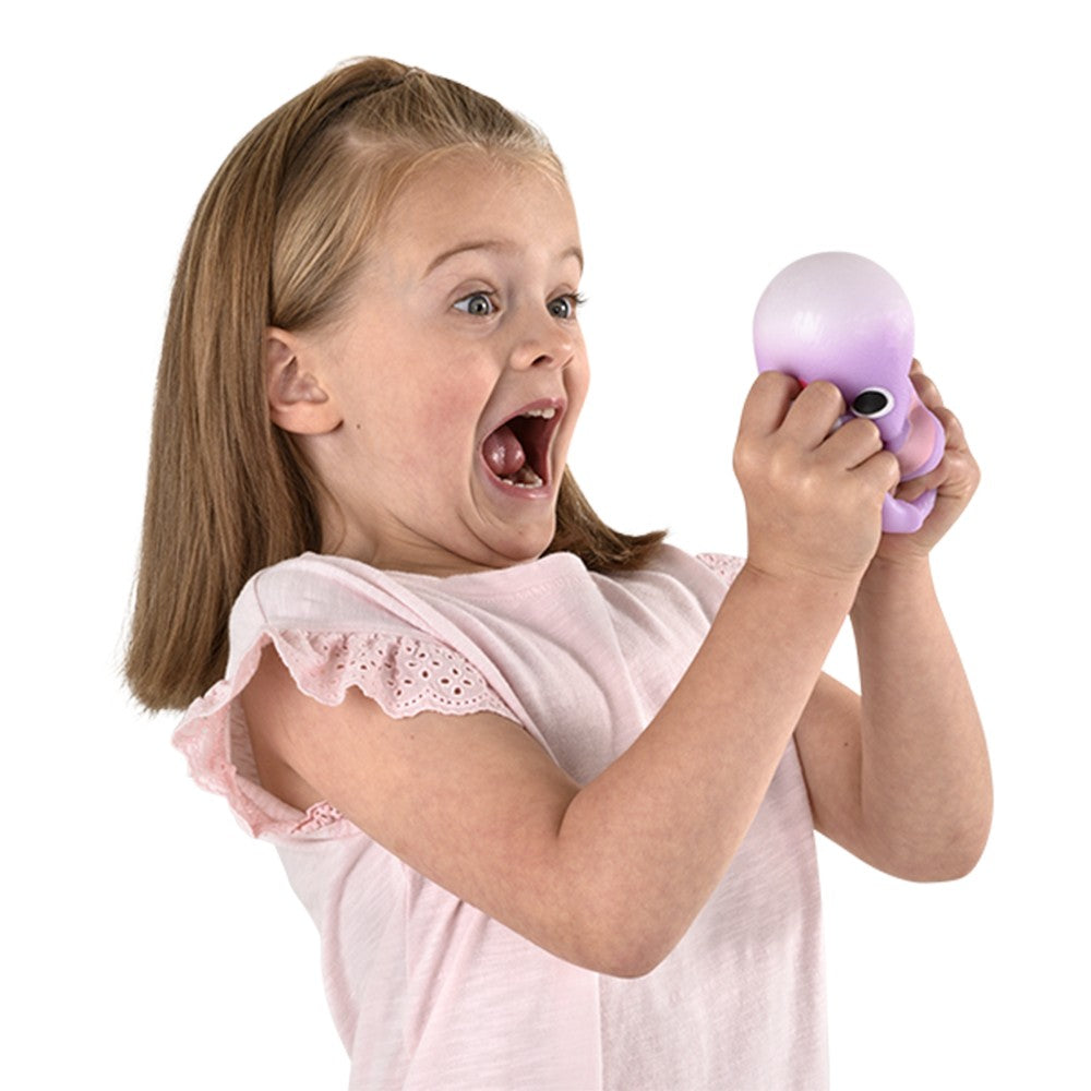 Easter Bunny Squish And Stretch Fidget Toy (12 Pc Display)