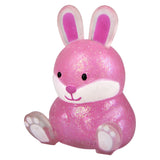 Squish Sticky Glitter Easter Bunny (12 Pc Display)