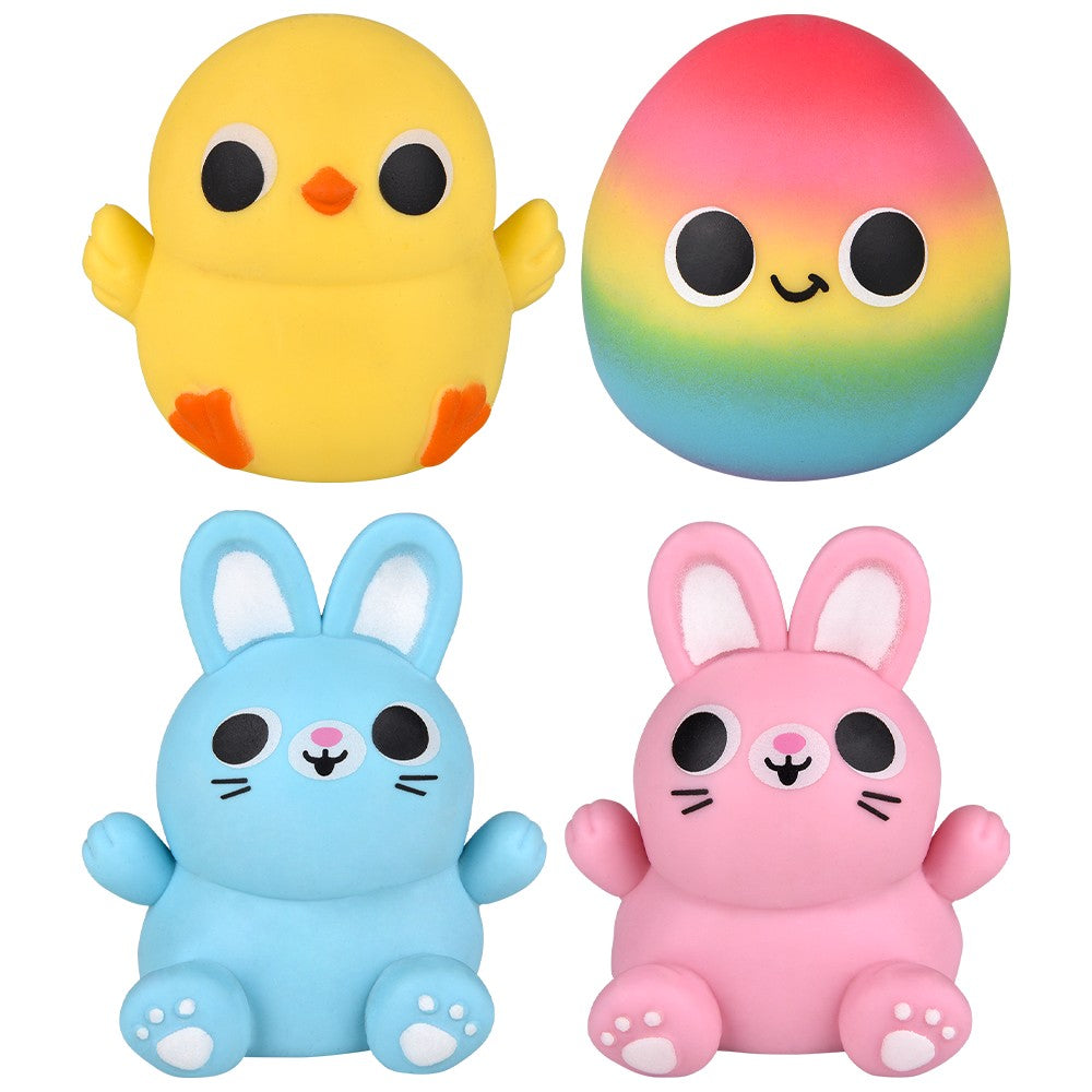 Easter Squish Stretch Assortment (12 Pc Display)