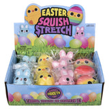 Easter Squish Stretch Assortment (12 Pc Display)